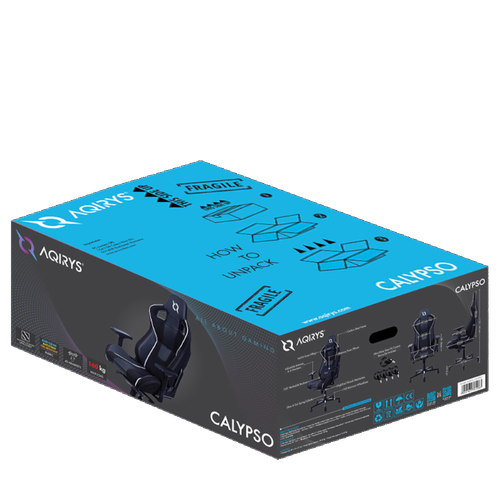 AQIRYS Fotel gamingowy CALYPSO black/white na Arena.pl