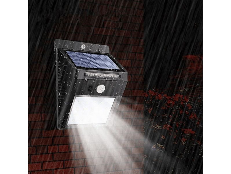 Lampa solarna z czujnikiem zmierzchu ruchu lampka zdjęcie 6