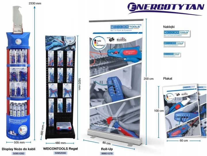 WEICON ŚCIĄGACZ IZOLACJI NÓŻ HAKOWY DO KABLI S4-28 zdjęcie 7