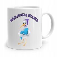 Dla Niani Opiekunki Kubek Najlepsza Niania Z Nadrukiem Ze Zdjęciem