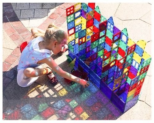 Klocki Magnetyczne 3D Układanka Edukacyjna 70 elementów na Arena.pl