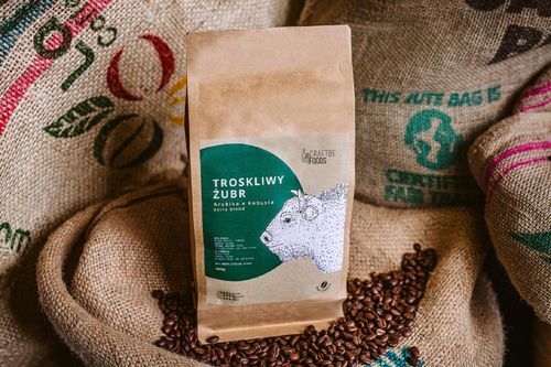 Craftbe Kawa Mielona TROSKLIWY ŻUBR 1kg na Arena.pl