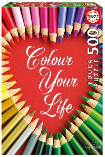 Educa Puzzle 500 elementów Colour your life na Arena.pl