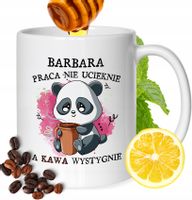 Kubek Dla Barbary Koleżanki Przyjaciółki Prezent Z Nadrukiem Biały 330Ml