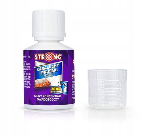 ŚRODEK NA KARALUCHY I PRUSAKI. SILNY OPRYSK NA KARACZANY STRONG 30 ML na Arena.pl
