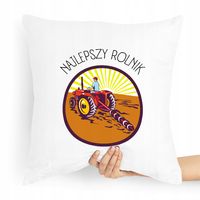 Poduszka Prezent Idealny Dla Rolnika Najlepszy Z Nadrukiem Ze Zdjęciem