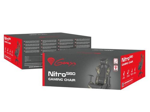 FOTEL GAMINGOWY GENESIS NITRO 560 CAMO na Arena.pl