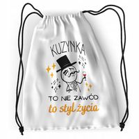 Plecak Dla Kuzynki Sportowy Szkolny Worek Torba Z Nadrukiem Ze Zdjęciem