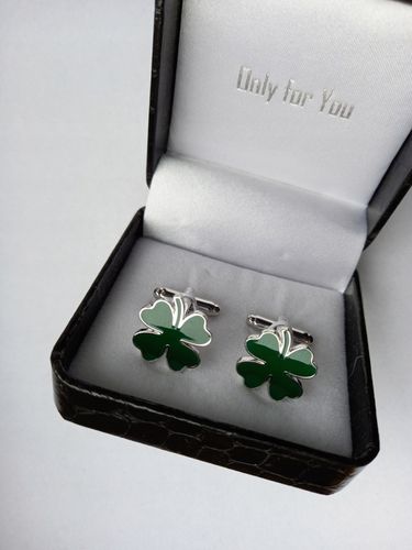 Spinki do mankietów EXC Koniczynka dla Maturzysty na Arena.pl