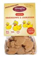 Ciastka Orkiszowe Z JabŁkiem BIO 100 g - Zemanka