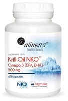 Krill Oil NKO Aliness Olej z Kryla NEPTUNE Omega 3