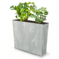 Doniczka skrzynka imitacja beton 58x18x50 cm wkład Beton