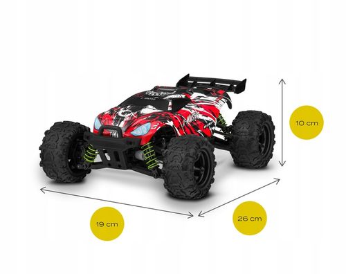 Samochód Auto zdalnie sterowany AUTKO RC 4x4 45km/h SUPER SZYBKI 2xOBUDOWY na Arena.pl