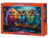 Puzzle 1000 elementów. Trzy małe sowy