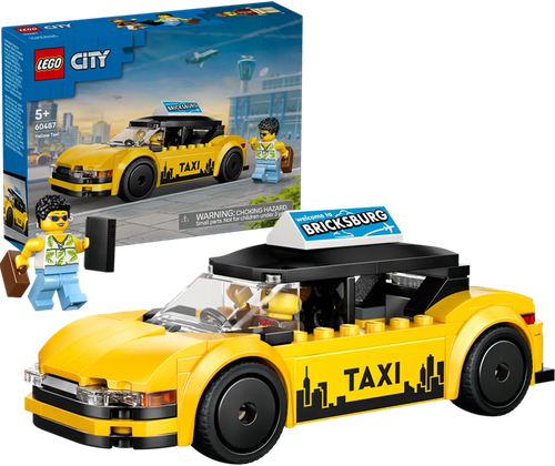 60487 - lego city - żółta taksówka na Arena.pl