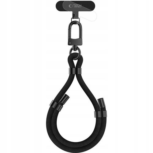 TECH-PROTECT C4S ROPE WRIST STRAP BLACK/BLACK na Arena.pl