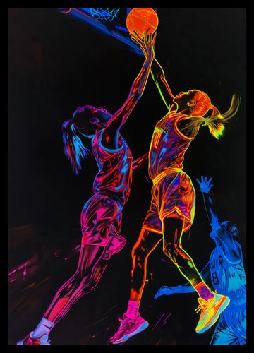 Plakat 29,7x42cm Mecz W Kosza na Arena.pl