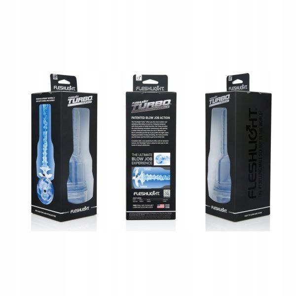 Masturbator Fleshlight - Turbo Thrust Blue Ice zdjęcie 11