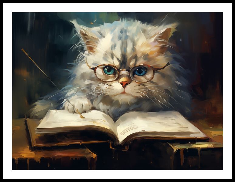 Plakat 80x60cm Ucz Się Ucz zdjęcie 3