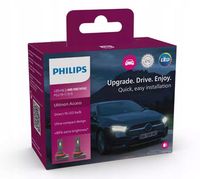 2X ŻARÓWKI LED H8/H9/H16 PHILIPS ULTINON ACCESS 12V KOMPAKTOWE 6000K ORYGIN