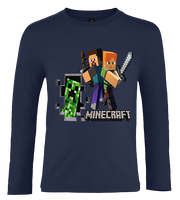 Koszulka z dł.rękaw. Minecraft