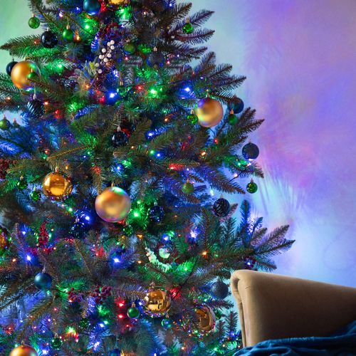 Bombki choinkowe 20 szt. ozdoby świąteczne zestaw 7 cm granatowy na Arena.pl