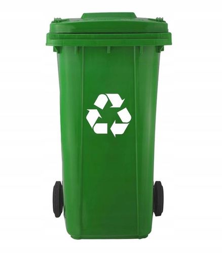 Pojemniki na Śmieci 120l Kosze do Segregacji Odpadów Mocne ZESTAW 3 szt. na Arena.pl