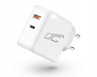 SZYBKA ŁADOWARKA SIECIOWA DO TELEFONU LAPTOPA USB-C PD 45W QC 3.0