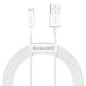 Baseus Superior kabel USB - Lightning 2,4A 2 m Biały (CALYS-C02)