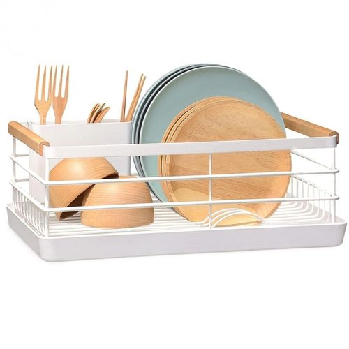 Suszarka do naczyń, ociekacz z tacką 43 x 30,5 x 14cm biały SU05B na Arena.pl