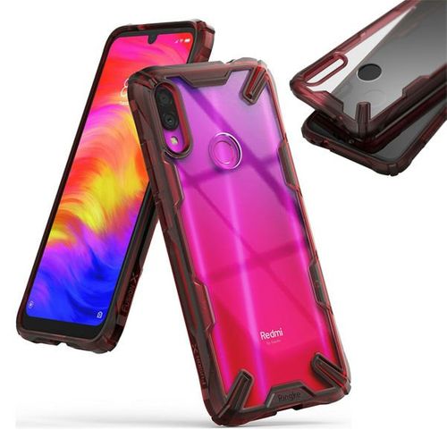 Etui Ringke Fusion X do Xiaomi Redmi Note 7/ Note 7 Pro Ruby Red - Czerwony na Arena.pl
