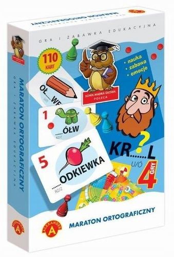 Maraton ortograficzny gra edu sowa 17465 na Arena.pl