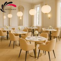 Krzesło Tapicerowane Premium KL-9 Beżowy Piano 03