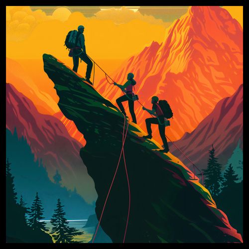 Plakat 40x40cm U Szczytu na Arena.pl