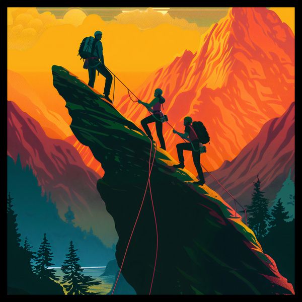 Plakat 40x40cm U Szczytu zdjęcie 2