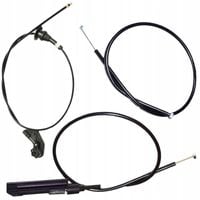 3X LINKA OTWIERANIA MASKI SILNIKA ZESTAW - BMW 5 E39 1995-2004