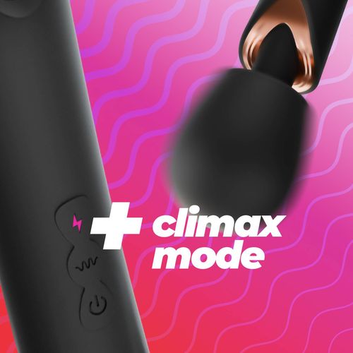 Crushious Holly Rechargeable Wand Massager Black na Arena.pl