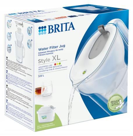 Dzbanek filtrujący Brita Style XL +1 filtr Maxtra PRO Pure Performance na Arena.pl