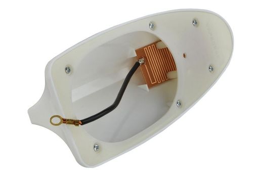 Antena samochodowa "płetwa" - biała na Arena.pl