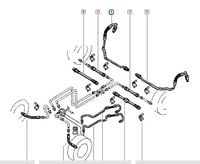 Renault Scenic 1 Tarcze Zestaw Przewodów Hamulcowych Elastycznych
