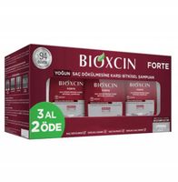 Bioxcin Forte Szampon przeciw silnemu wypadaniu włosów 3×300 ml