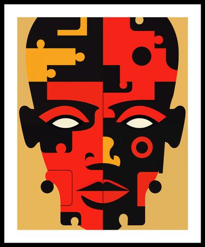 Plakat 40x50cm Puzzle Tożsamości na Arena.pl
