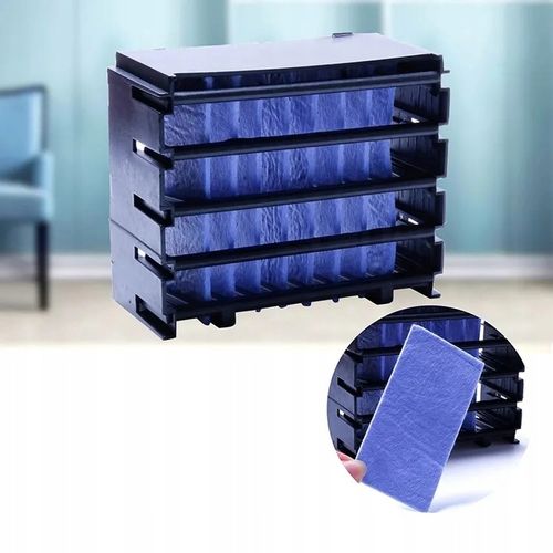 PRZENOŚNY MAŁY KLIMATYZER USB NA WODĘ i LÓD 3W1 KLIMATOR DO DOMU WENTYLATOR na Arena.pl