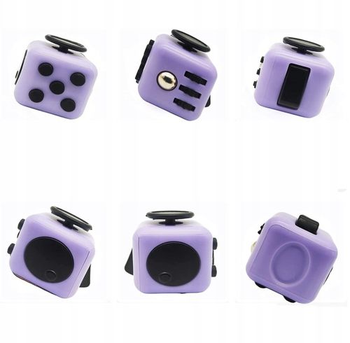 4X HAND CUBE KOSTKA ANTYSTRESOWA FIDGET CUBE TOYS przyciski pokrętła w dłoń na Arena.pl