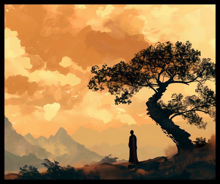Plakat 60x50cm Zen zdjęcie 2