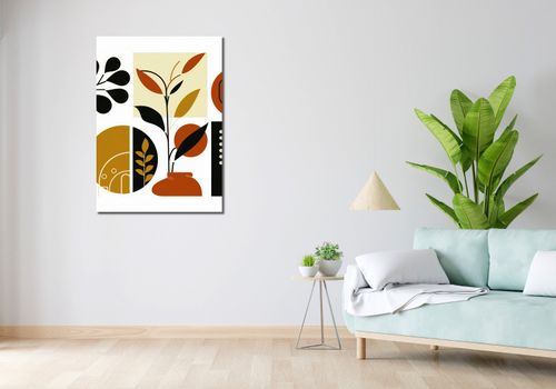 Obraz 70x100cm Kolaż Botaniczny na Arena.pl