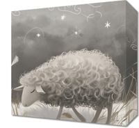 Obraz 30x30cm Bujna Owca