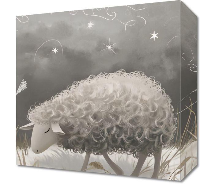 Obraz 30x30cm Bujna Owca zdjęcie 1