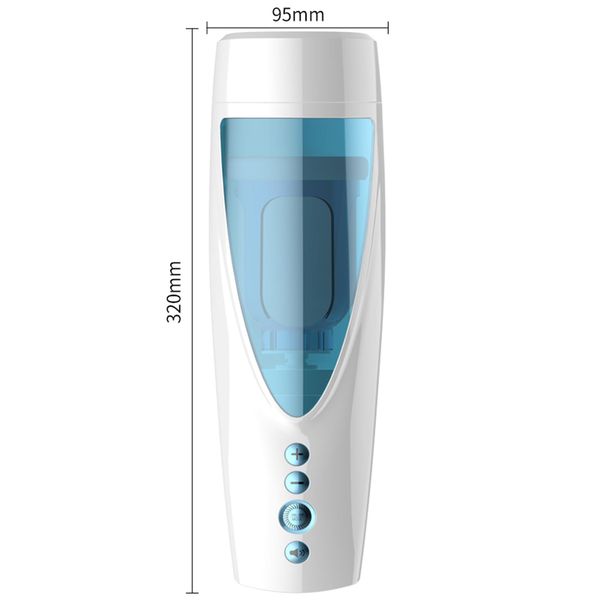 Masturbator-Vibrating, Rotating and Flashing Masturbation USB 10+10 Function / Talk Mode zdjęcie 5