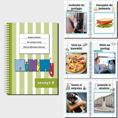 MóWiMy. Zeszyt ćwiczeń do rozwoju mowy. Cz 4|5|6|7|8 Karina Mikulska-Hofman na Arena.pl